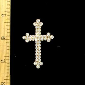 vintagerhinestonegoldcrosspin_vintagecrosspin_rhinestonecrosspin_rhinestonecrossbrooch_ladiesdesignerjewelry_crosspins_vintagecrucifixpin_rhinestonecrucifixpin_Catholicjewelry