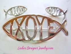 IchthysChristianFishPin_ladiesdesignerjewelry_IchthysChristianFishbrooch_ichthystfishearrigs_ichthystpendant_IchthysChristianSymbolPin
