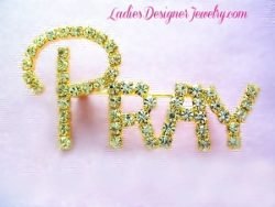 Vintage Pray Pin Brooch Rhinestone Jewelry Brooches Crystal Pins, Religious Pray Pin Brooch, Woman Men