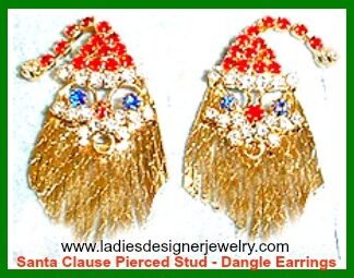 santaclauseearrings_vintagerhinestonesantaclauseearrings_ladiesdesignerjewelry_holidayearrings_piercedchristmasearrings_prongsetchristmasearrings_prongsetsantaclauseearrings