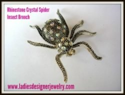 austriancrystalspiderpins_spiders_rhinestonespiderpins_rhinestonespiderbrooches_ladiesdesignerjewelry_halloweenjewelry_spiderdesignerpins