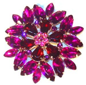 vintagepurpleflowerbrooch_estatepinsbrooch_antiquepins_flapperpins_rhinestoneflowerpins_rhinestoneflowerbrooch_ladiesdesignerjewelry_bridalaccessories_weddingjewelry
